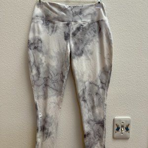 Sun & Cobalt Marble Leggings